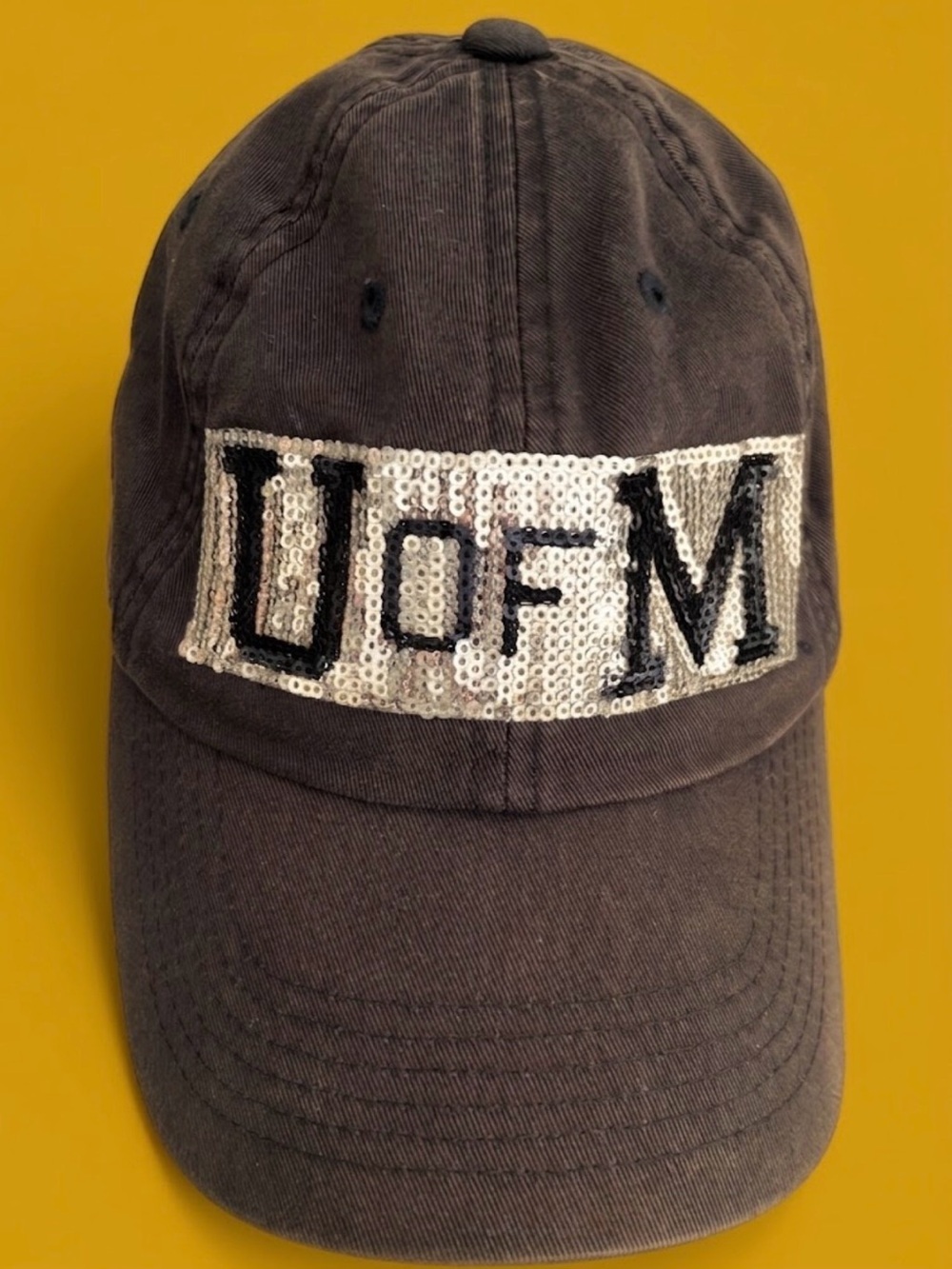 RARE university of Michigan ✨Bling ✨Hat